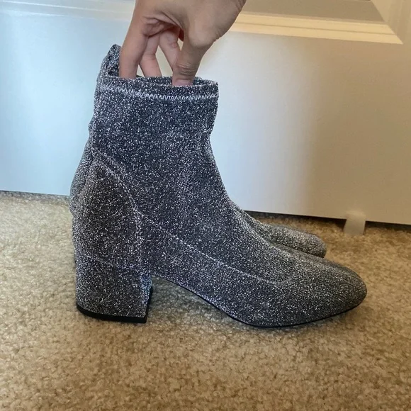 sparkly sock boots